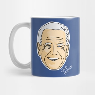Fine Biden Face Illustration Mug